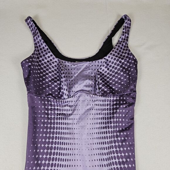 Yitty Headliner Shaping Catsuit Jumpsuit Purple Galaxy Small Clubwear Athleisure - Picture 4 of 15